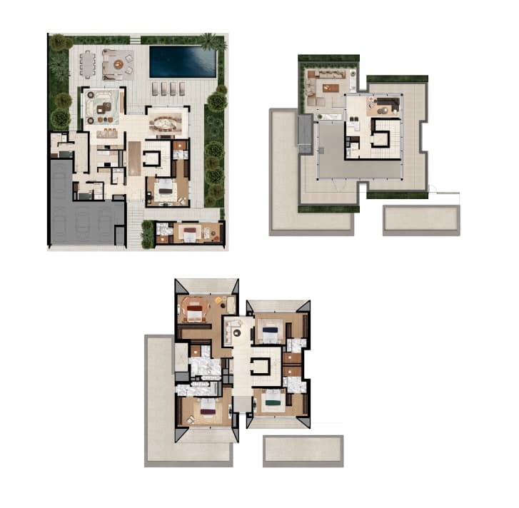 5 Bedrooms (Type B) Bedroom Apartment