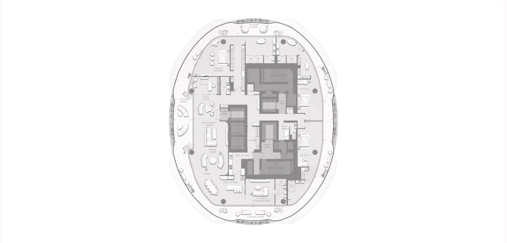4 Bedroom Apartments