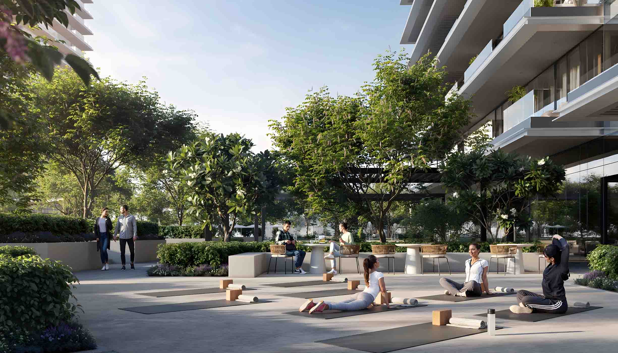 Dubai Creek Harbour panoramic view